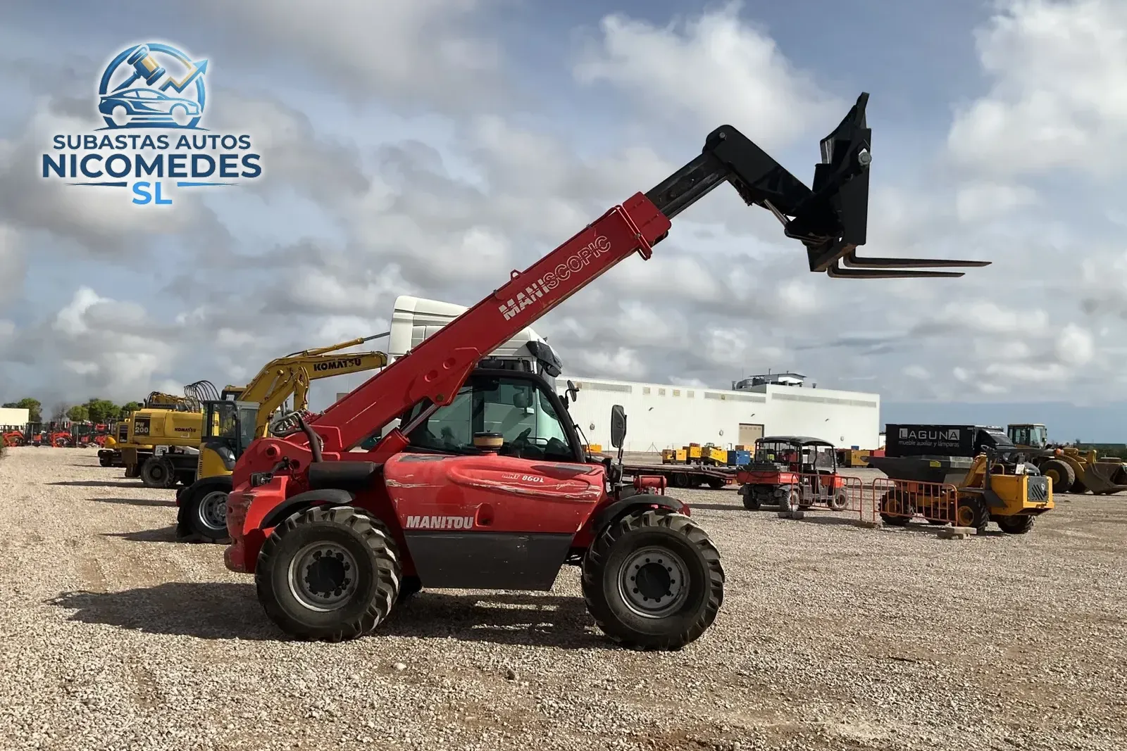 Manitou MHT860 Manipulador Telescópico, foto 6 de 10