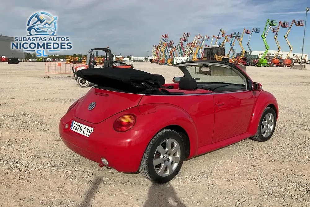 Volkswagen New Beetle Convertible (Cabriolet), foto 3 de 10