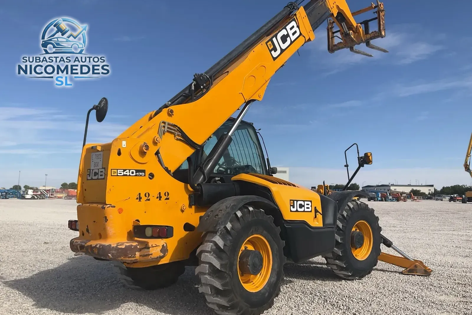 JCB 540-170 Manipulador Telescópico, foto 11 de 12