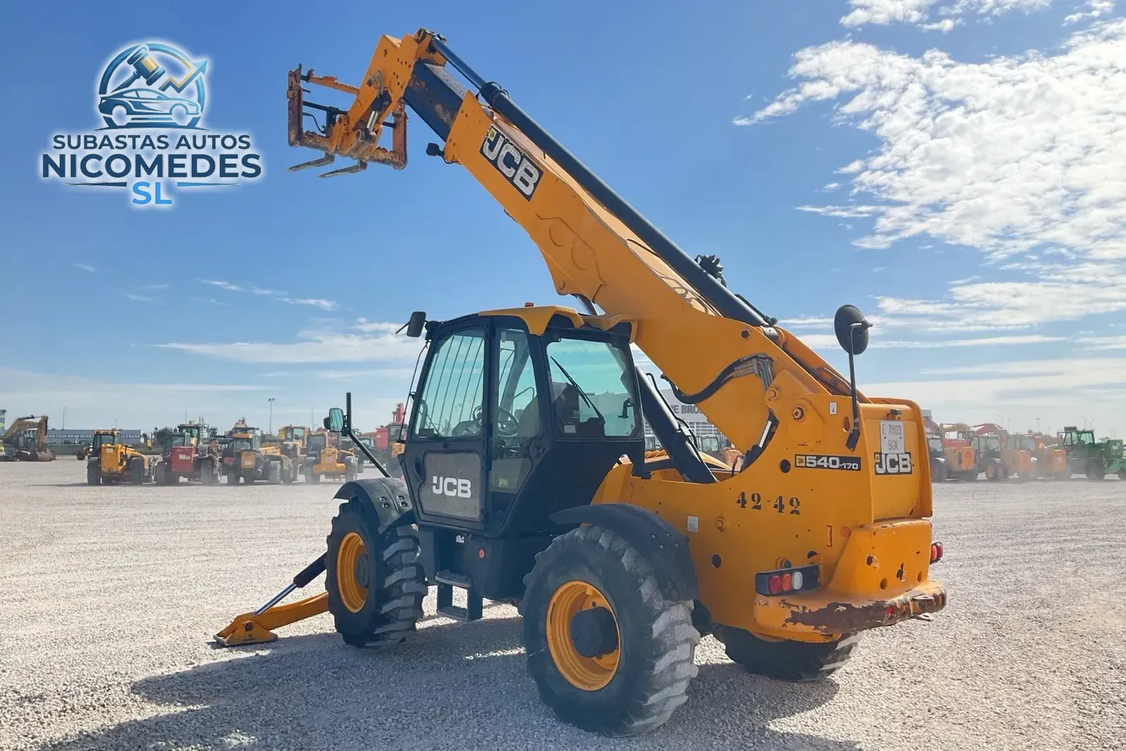 JCB 540-170 Manipulador Telescópico, foto 5 de 12