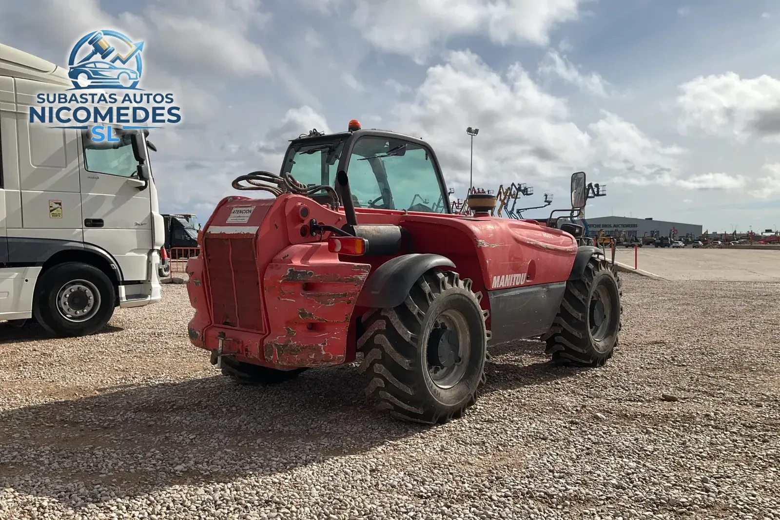 Manitou MHT860 Manipulador Telescópico, foto 9 de 10